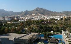 Plaže Benalmadena Costa del Sol Španjolska Nasipi Benalmadena Costa, ili Paseo Maritimo